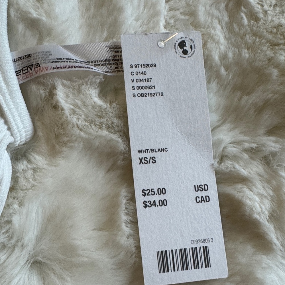 Urban outfitters White XS/S Top